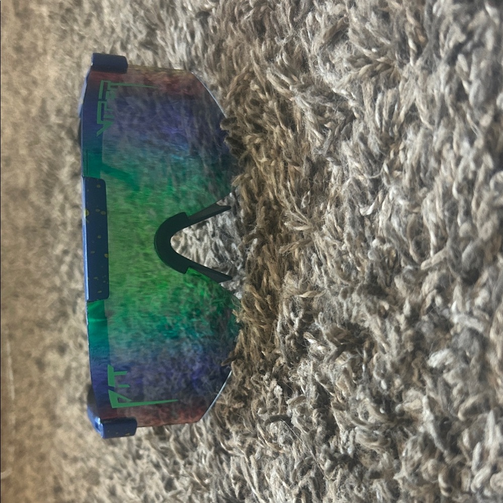 Blue and green pit vipers